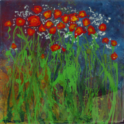Florecitas rojas